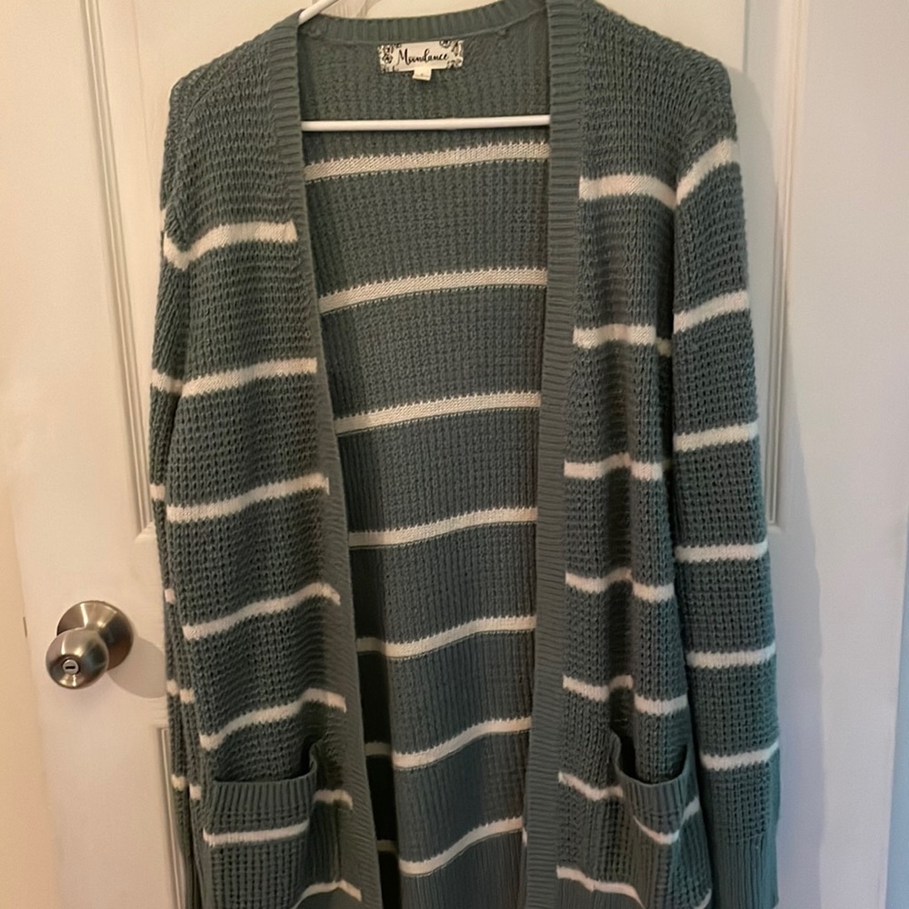 Moondance Green Cardigan